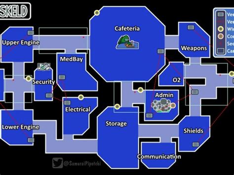 Among Us: The complete Map guide | GamingonPhone