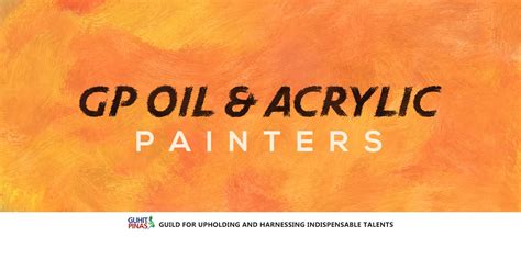 GP Oil And Acrylic Painters