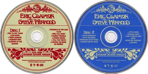 Eric Clapton And Steve Winwood - Live From Madison Square Garden (2009) 2CDs / AvaxHome