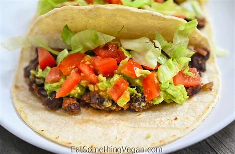 Black Bean Tacos - Eat Something Vegan