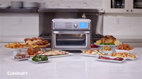 Cuisinart® Digital AirFryer Toaster Oven TOA 65 - YouTube