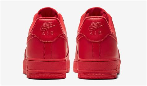 Nike Air Force 1 Triple Red Clothing Match | SneakerFits.com