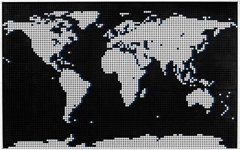 LEGO Art World Map Mosaic Review