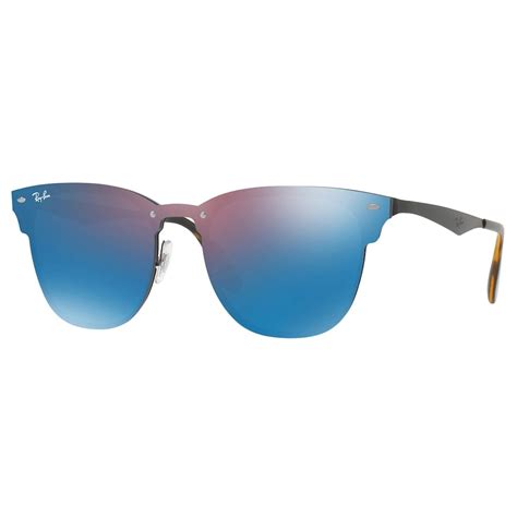 Ray-Ban Blaze Clubmaster RB3576N 47mm Rimless Square Mirror Sunglasses | 20 Cool Outfits For ...