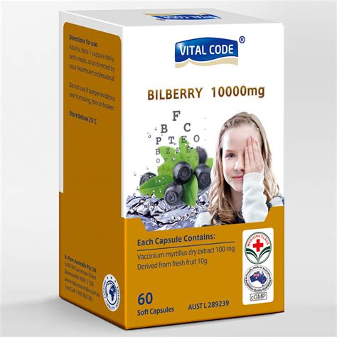 Bilberry 10000mg - Maxcare Pharma