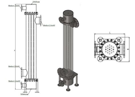 Heat exchanger - Straight pipe - TUBE-TEC Rohrverformungstechnik GmbH