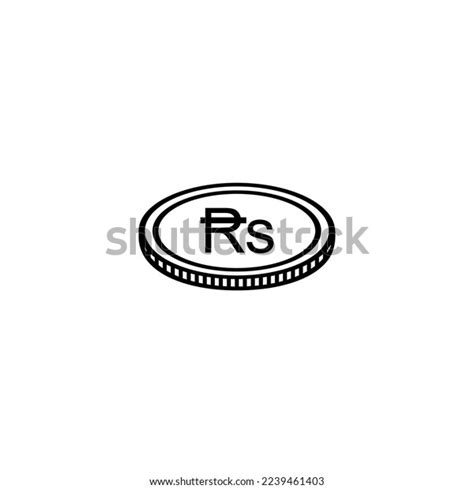 Pakistan Currency Symbol Pakistani Rupee Icon Stock Vector (Royalty ...