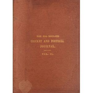 All England Cricket and Football Journal with Photographs, 1878-1879 - Sporting - Cricket ...