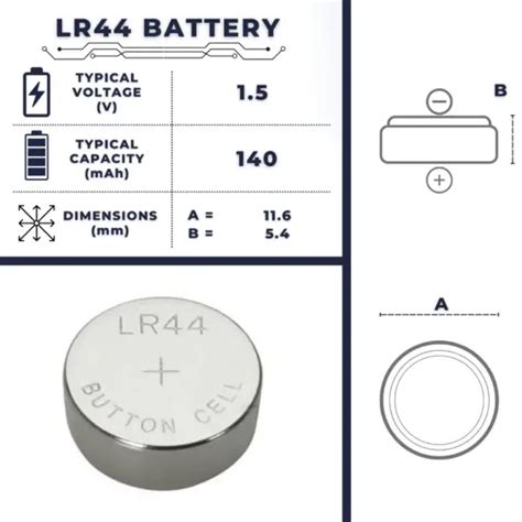 LR44 Battery | Size, Voltage, Capacity, Advantage & Uses