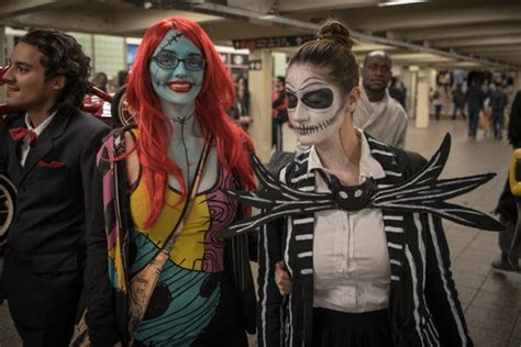 Photos: The most interesting Halloween costumes seen in Times Square ...