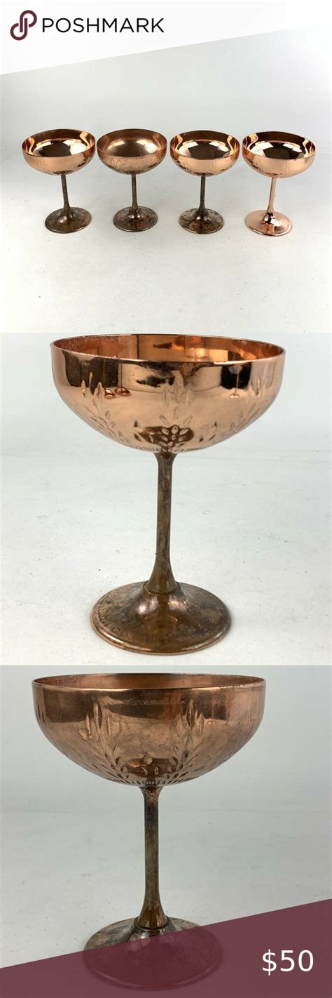 4 With Love Absolut Elyx Copper Cocktail Glasses | Absolut elyx copper ...