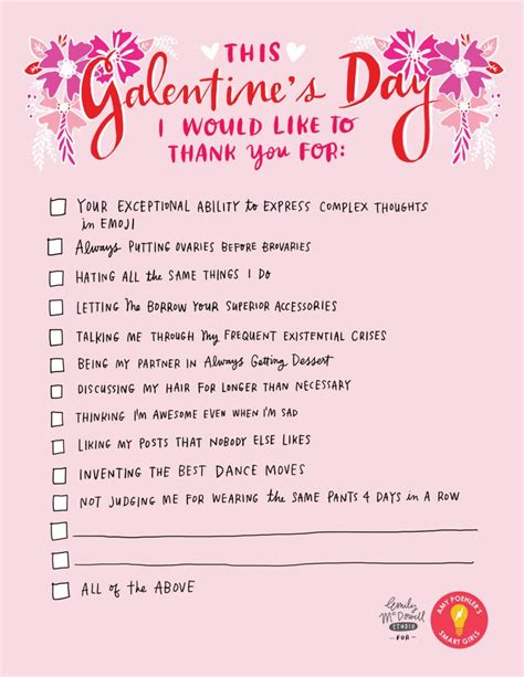 Galentine’s Day Cards: The Sequel – Amy Poehler's Smart Girls