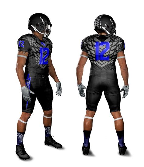 Custom Football Uniform Design #3 | All Pro Team Sports