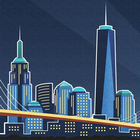 New York City Print, New York City Skyline, New York City Art, New York ...