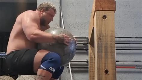 Road To 304kg: Tom Stoltman Eyes New Atlas Stone Record | BarBend