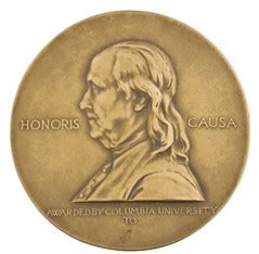 THE PULITZER PRIZE MEDAL