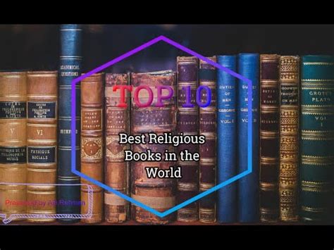 Top 10 most Popular Religious books in the world best to read. - YouTube