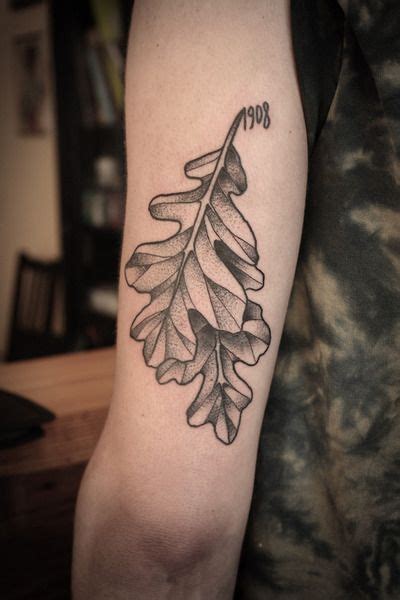 kirsten makes tattoos | Oak leaf tattoos, Tree tattoo designs, Tattoos