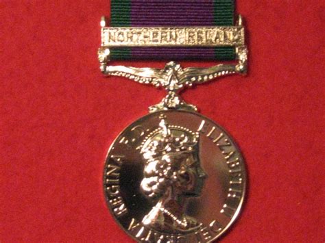 FULL SIZE CSM GSM NORTHERN IRELAND REPLACEMENT MEDAL - Hill Military Medals