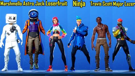 Fortnite Dance Battle Of All Icon Series Skins! - YouTube