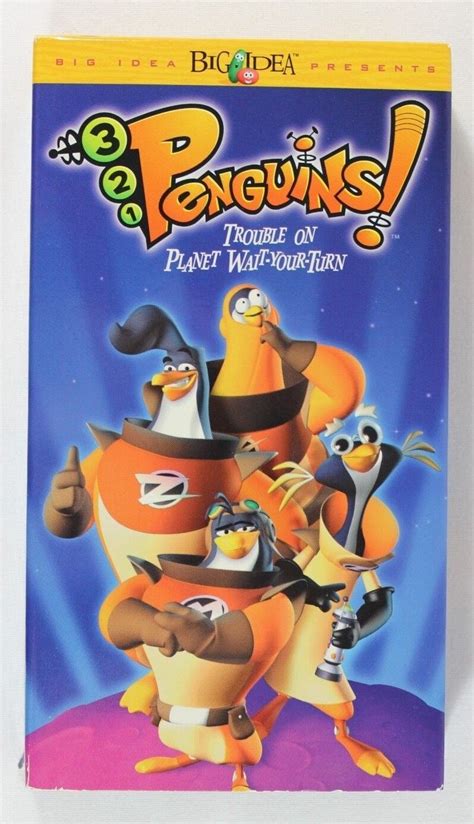 Big Idea Productions VHS:3-2-1 Penguins! Trouble on Planet Wait-Your-Turn | eBay