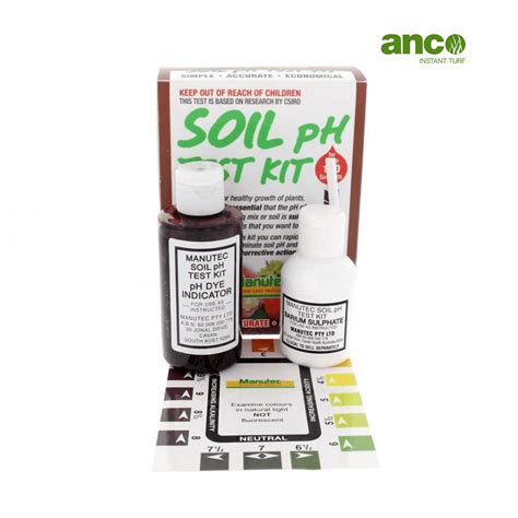 Soil pH Test Kit - Manutec - Anco Turf