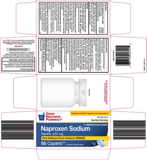 BUY Naproxen Sodium (Good Neighbor Pharmacy Naproxen Sodium) 220 mg/1 from GNH India at the best ...