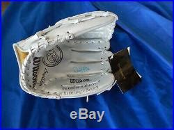 David Wells Perfect Game Inscribed Signed Ny Yankees Glove Autographed ...