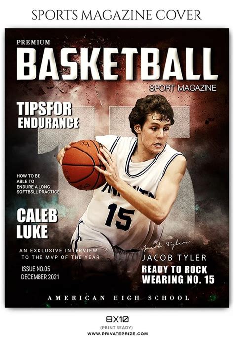 Buy Jacob Tyler - Basketball Sports Photography Magazine Cover Online | Privateprize Photography ...