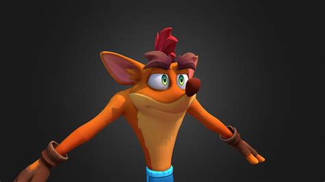 Crash Bandicoot (Crash 4 it's about time) - Download Free 3D model by MatiasH290 (@matias029 ...