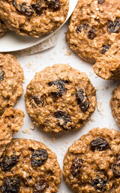Healthy Oatmeal Raisin Breakfast Cookies | Amy's Healthy Baking