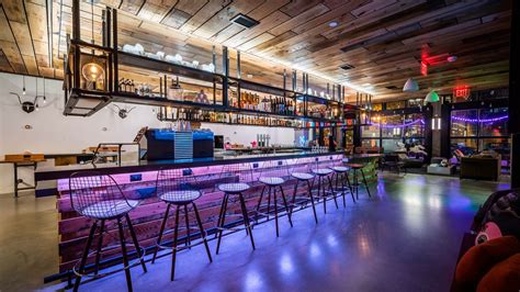 Inside Moxy Hotel’s New Millennial-Friendly Game Room Bar Downtown ...