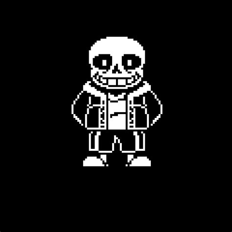 Pixilart - Sans Idle Animation by Bonely