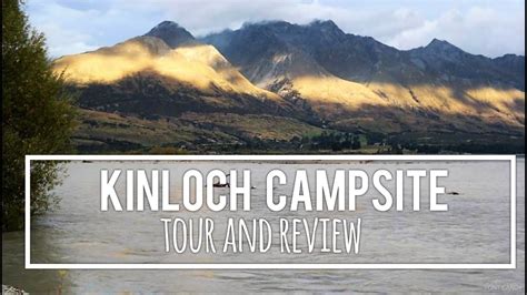 Kinloch Campsite Tour and Review | Best Campsites and Campgrounds New Zealand - YouTube