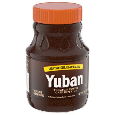 Yuban Premium Instant Coffee, 8 oz Jar - My Food and Family