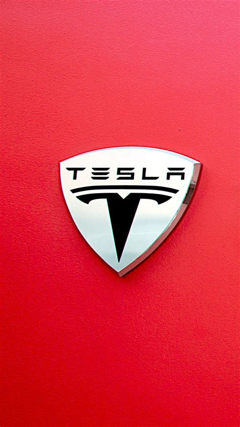 Tesla Logo HD iPhone Wallpapers - Top Free Tesla Logo HD iPhone Backgrounds - WallpaperAccess