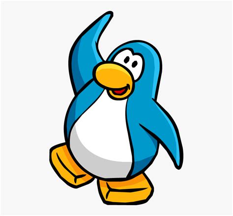 Light Blue Penguin Nc9 - Club Penguin Blue Penguin, HD Png Download ...