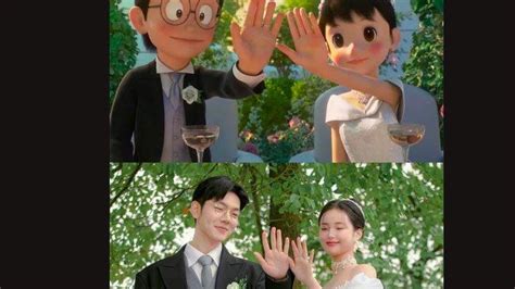 MANISNYA Pengantin Cosplay Jadi Nobita & Shizuka, Bak Stand By Me ...