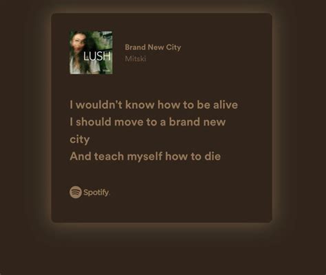 mitski mitski lyrics brand new city be the cowboy mitski album Know What You Want, I Found You ...