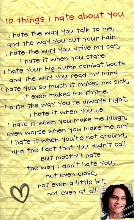 211 best 10 Things I Hate About You