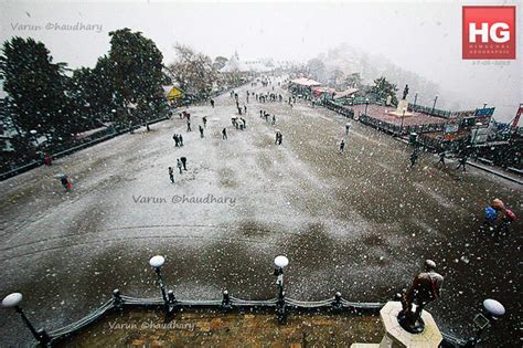 Shimla got first snowfall of 2013 today - Direct from Shimla by Sanjeev ...