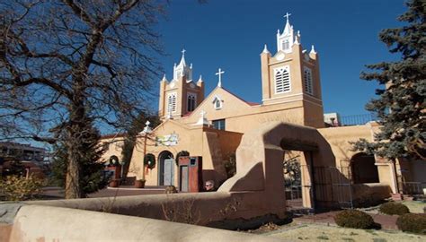 The beginnings of the ghost tour of Old town Albuquerque