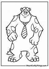 Mike And Sulley Coloring Pages sketch template