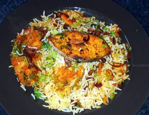 King Fish Dum Biryani Recipe - Desert Food Feed(also in Tamil)