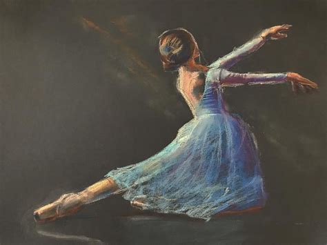 Ballet dancer on scene by Svitlana Asafailo on Artfully Walls ...