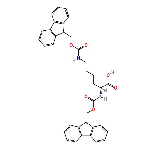 Fmoc-D-Lys(Fmoc)-OH, 75932-02-4, Fmoc Amino Acids, P3 BioSystems