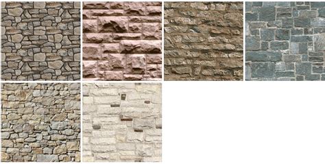 SKETCHUP TEXTURE: TEXTURE STONE WALLS, MASONRY