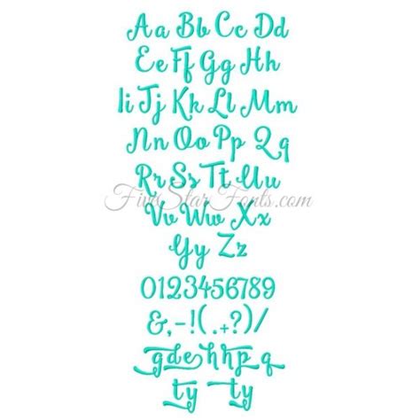 Smoothie Shoppe Embroidery Script Font