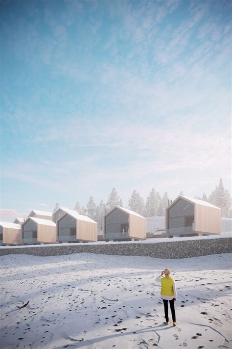 Mountain Cabins - Winter Concept on Behance