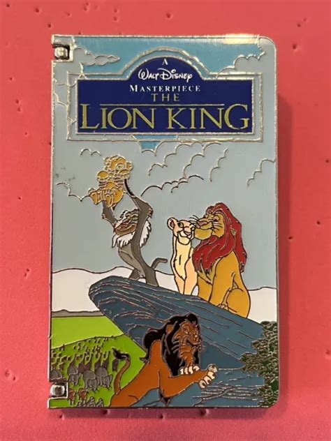 DISNEY DLR LE 1500 Quarterly VHS Series Pin The Lion King Simba Scar Rafiki £26.38 - PicClick UK